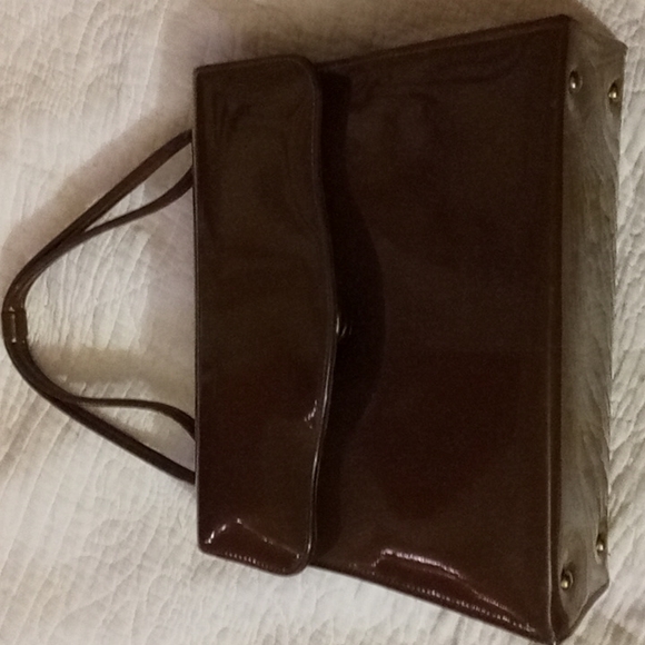 Theodor Handbags - 🤎Vintage Patent Leather Bag